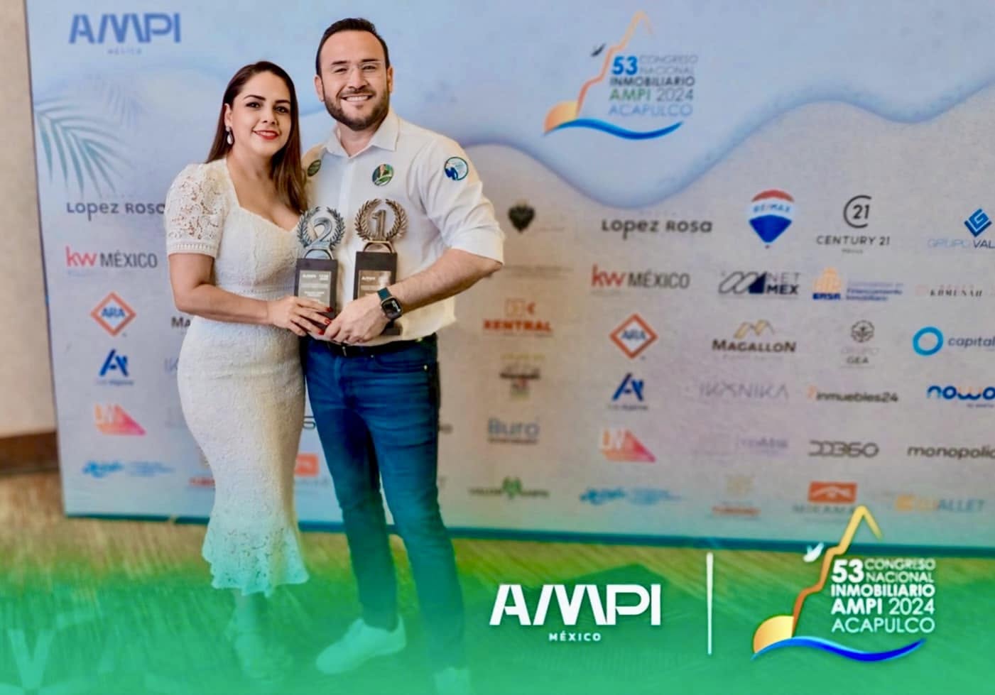 Reconocimiento en el 53 Congreso Nacional Inmobiliario AMPI 2024, Acapulco