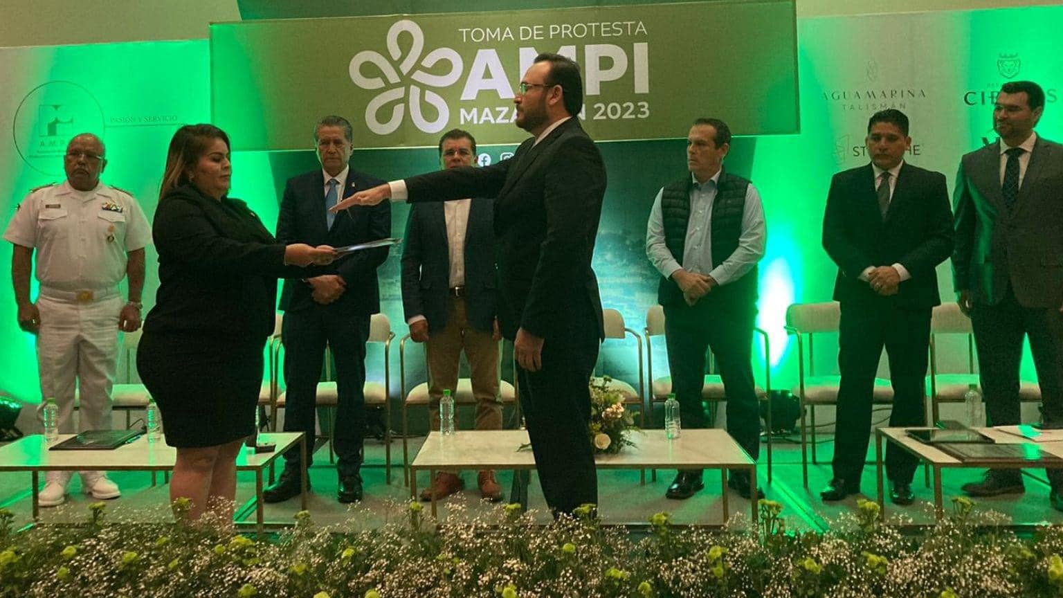 Toma de protesta como Presidente de AMPI Sección Mazatlán 2023